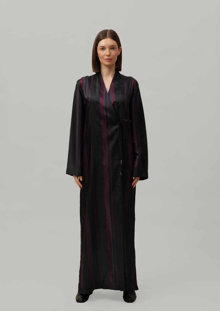 Striped Up Navy - Maroon