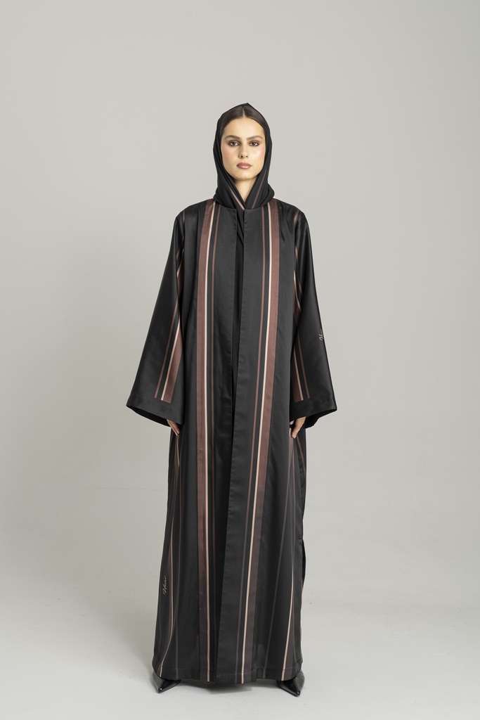 Striped up Black- Brown