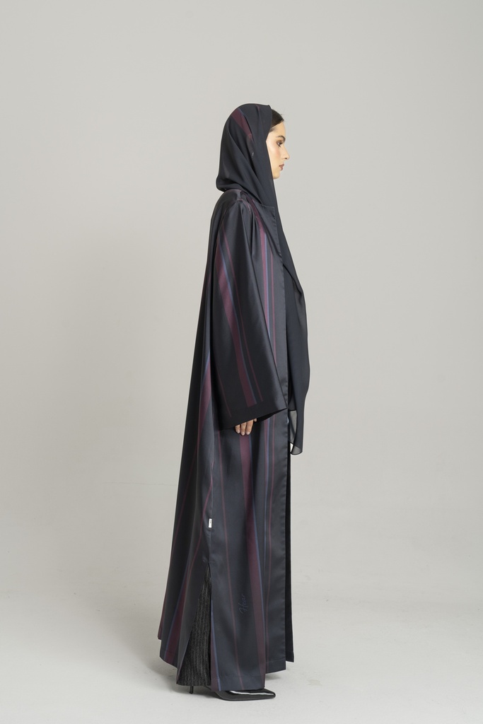 Striped up Navy - Maroons